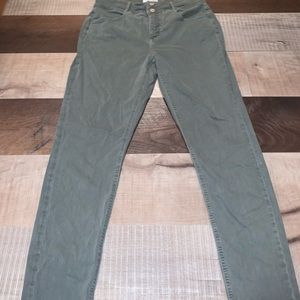 army colored womens high rise skinny jeans